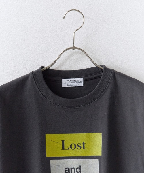 POET MEETS DUBWISE(ポエットミーツダブワイズ)の「POET MEETS DUBWISE/ポエットミーツダブワイズ LOST AND FOUND T-Shirt 2026年 夏 夏服(Tシャツ/カットソー・メンズ・ホワイト/ブラック・M/L/XL)」の21枚目の写真