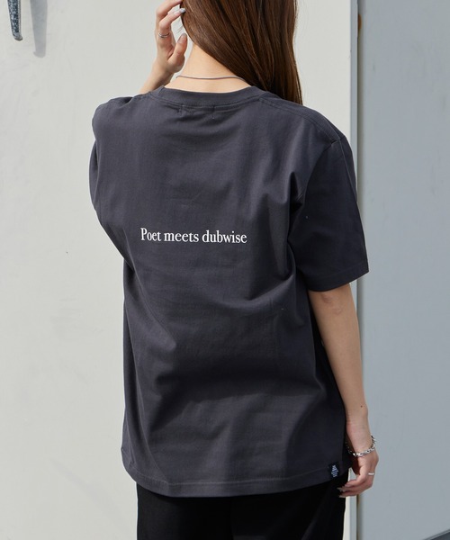 POET MEETS DUBWISE(ポエットミーツダブワイズ)の「POET MEETS DUBWISE/ポエットミーツダブワイズ LOST AND FOUND T-Shirt 2026年 夏 夏服(Tシャツ/カットソー・メンズ・ホワイト/ブラック・M/L/XL)」の15枚目の写真