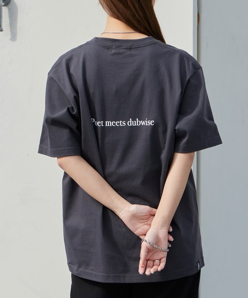 POET MEETS DUBWISE(ポエットミーツダブワイズ)の「POET MEETS DUBWISE/ポエットミーツダブワイズ LOST AND FOUND T-Shirt 2026年 夏 夏服(Tシャツ/カットソー・メンズ・ホワイト/ブラック・M/L/XL)」の17枚目の写真