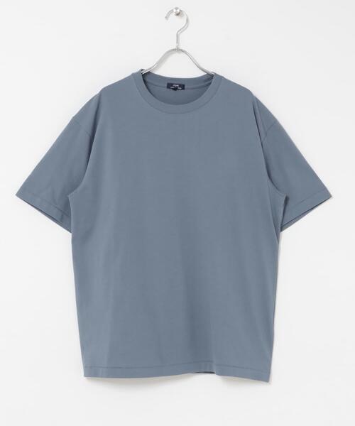 ITEMS URBANRESEARCH(アイテムズ アーバンリサーチ)の「『接触冷感/吸水速乾/抗菌/防臭/UVカット』マルチスペッククルーネックTシャツ(Tシャツ/カットソー・メンズ・ブラック/チャコールグレー/ホワイト/ブルー系その他・LARGE/MEDIUM)」の4枚目の写真