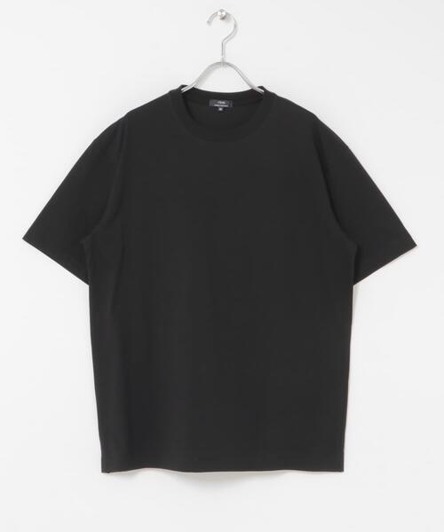 ITEMS URBANRESEARCH(アイテムズ アーバンリサーチ)の「『接触冷感/吸水速乾/抗菌/防臭/UVカット』マルチスペッククルーネックTシャツ(Tシャツ/カットソー・メンズ・ブラック/チャコールグレー/ホワイト/ブルー系その他・LARGE/MEDIUM)」の2枚目の写真