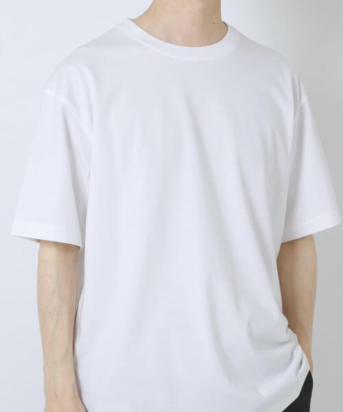 ITEMS URBANRESEARCH(アイテムズ アーバンリサーチ)の「『接触冷感/吸水速乾/抗菌/防臭/UVカット』マルチスペッククルーネックTシャツ(Tシャツ/カットソー・メンズ・ブラック/チャコールグレー/ホワイト/ブルー系その他・LARGE/MEDIUM)」の19枚目の写真