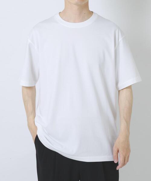 ITEMS URBANRESEARCH(アイテムズ アーバンリサーチ)の「『接触冷感/吸水速乾/抗菌/防臭/UVカット』マルチスペッククルーネックTシャツ(Tシャツ/カットソー・メンズ・ブラック/チャコールグレー/ホワイト/ブルー系その他・LARGE/MEDIUM)」の17枚目の写真
