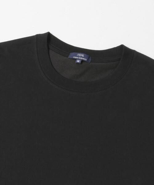 ITEMS URBANRESEARCH(アイテムズ アーバンリサーチ)の「『接触冷感/吸水速乾/抗菌/防臭/UVカット』マルチスペッククルーネックTシャツ(Tシャツ/カットソー・メンズ・ブラック/チャコールグレー/ホワイト/ブルー系その他・LARGE/MEDIUM)」の12枚目の写真