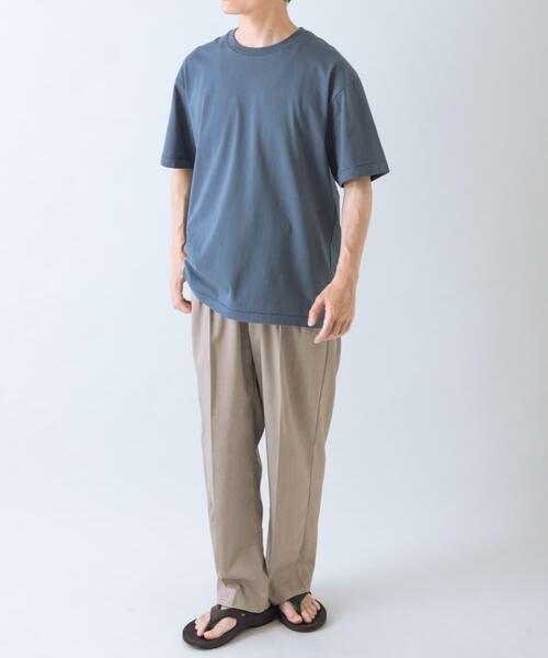 ITEMS URBANRESEARCH(アイテムズ アーバンリサーチ)の「『接触冷感/吸水速乾/抗菌/防臭/UVカット』マルチスペッククルーネックTシャツ(Tシャツ/カットソー・メンズ・ブラック/チャコールグレー/ホワイト/ブルー系その他・LARGE/MEDIUM)」の10枚目の写真