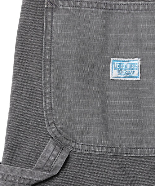 Liberaiders(リベレイダース)の「Liberaiders/リベレイダース HANDWRITING CANVAS WORK SHORTS ダブルニー ペイントデザイン ワークショーツ 秋 秋服 2026年秋冬(デニムパンツ・メンズ・ブラック/ベージュ・30/32/34)」の19枚目の写真