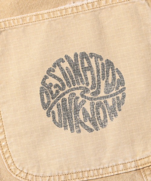 Liberaiders(リベレイダース)の「Liberaiders/リベレイダース HANDWRITING CANVAS WORK SHORTS ダブルニー ペイントデザイン ワークショーツ 秋 秋服 2026年秋冬(デニムパンツ・メンズ・ブラック/ベージュ・30/32/34)」の21枚目の写真