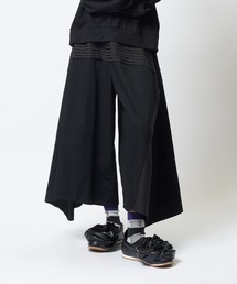 デニムタックパンツ