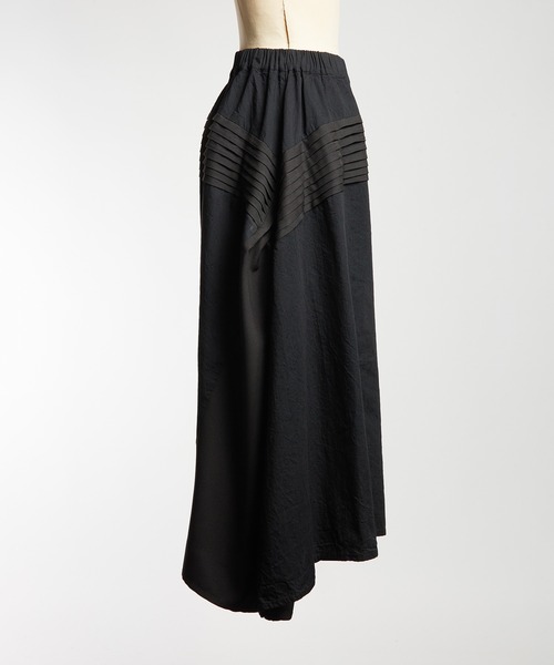 gomme(ゴム)の「デニムタックパンツ(デニムパンツ・レディース・ブラック/インディゴブルー・MEDIUM)」の15枚目の写真