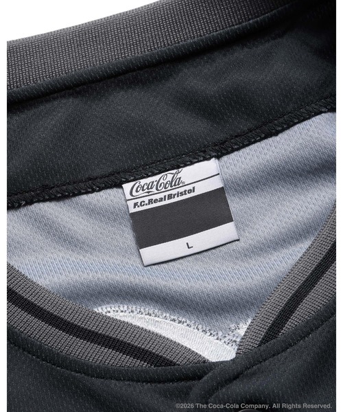 F.C.Real Bristol（エフシーレアルブリストル）の「Coca-Cola Fanatics STADIUM SHIRT（シャツ/ブラウス・メンズ・ブラック/ホワイト・LARGE/MEDIUM/SMALL/X-SMALL/X-LARGE）」の8枚目の写真