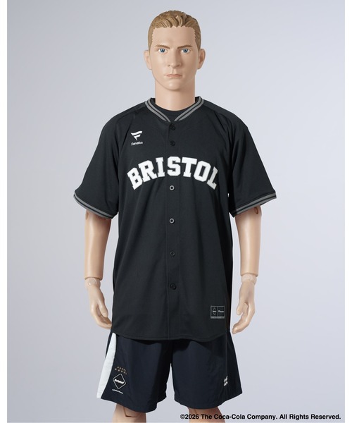 F.C.Real Bristol（エフシーレアルブリストル）の「Coca-Cola Fanatics STADIUM SHIRT（シャツ/ブラウス・メンズ・ブラック/ホワイト・LARGE/MEDIUM/SMALL/X-SMALL/X-LARGE）」の3枚目の写真