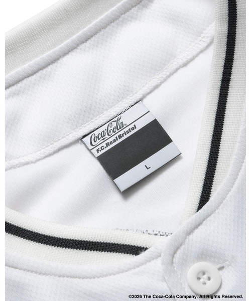 F.C.Real Bristol（エフシーレアルブリストル）の「Coca-Cola Fanatics STADIUM SHIRT（シャツ/ブラウス・メンズ・ブラック/ホワイト・LARGE/MEDIUM/SMALL/X-SMALL/X-LARGE）」の14枚目の写真