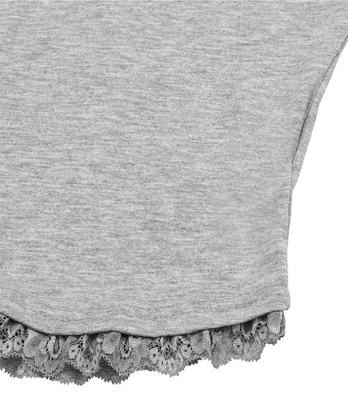 MUCENT(ムセント)の「MUCENT(ムセント)- SUNNIOR LACE V-NECK HALF T(Tシャツ/カットソー・レディース・ホワイト/ブラック・FREE)」の14枚目の写真