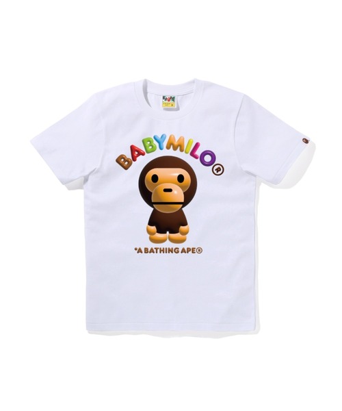 【新品】BABYL メタトモ TEE Lサイズ 3D BABY MILO TEE（Tシャツ/カットソー）｜A BATHING APE（ア