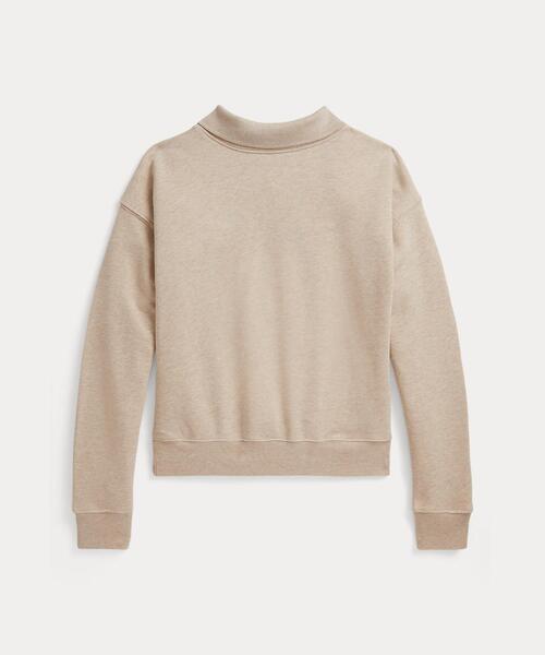 POLO RALPH LAUREN CHILDRENSWEAR(ポロ ラルフ ローレン チルドレンズウェア)の「フラッグ テリー カラード スウェットシャツ(スウェット・キッズ・ブラウン系6・L/M/S/XL)」の4枚目の写真
