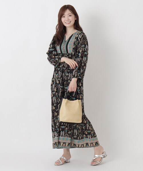 one'sterrace(ワンズテラス)の「SE 雑材ハンドル2WAYショルダー(ショルダーバッグ・レディース・その他/ブラック系8/ダークブラウン系8・99)」の22枚目の写真