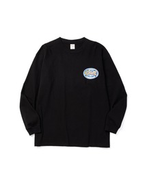 CALEE（キャリー）の「VINTAGE TYPE SIGNBOARD L/ S TEE ＜NATURALLY PAINT DESIGN＞（Tシャツ/カットソー）」