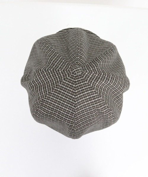 CAMBIO（カンビオ）の「mko13696- Mini Check Classic Casquette キャスケット(OP-262-BO015)（キャスケット・メンズ・ブラウン/ブラック・FREE）」の14枚目の写真