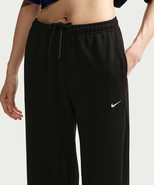 NIKE(ナイキ)の「ナイキ スタジオ フリース ライトウェイト 「フレンチテリー」 ウィメンズ ミッドライズ ワイドレッグパンツ / Nike Studio Fleece Lightweight "French Terry" Women's Mid-Rise Wide-Leg Pants IV4774-001 Total Black(その他パンツ・レディース・ブラック系その他2・XS/XL/S/M/L)」の21枚目の写真