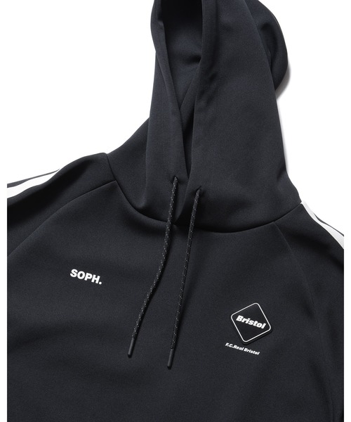 F.C.Real Bristol(エフシーレアルブリストル)の「TRAINING TRACK PULLOVER HOODIE(パーカー・メンズ・ブラック/ピンク/カモフラージュ・SMALL/MEDIUM/XX-LARGE/X-LARGE/LARGE)」の14枚目の写真