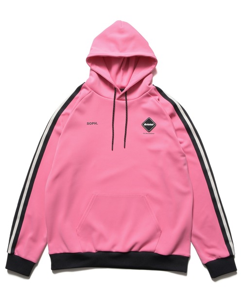 F.C.Real Bristol(エフシーレアルブリストル)の「TRAINING TRACK PULLOVER HOODIE(パーカー・メンズ・ブラック/ピンク/カモフラージュ・SMALL/MEDIUM/XX-LARGE/X-LARGE/LARGE)」の7枚目の写真