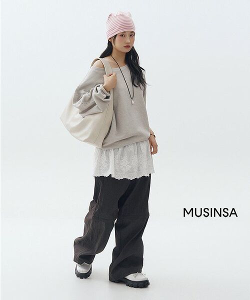 41PRAY（サイルプレイ）の「3-Way Utility Pants / Charcoal（その他パンツ・レディース・チャコール・OS）」の9枚目の写真