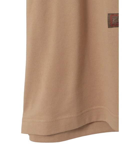 KARL HELMUT(カールヘルム)の「カフェカールプリントTシャツ(Tシャツ/カットソー・メンズ・レッド/ブラック/ベージュ/キナリ・LARGE/MEDIUM)」の5枚目の写真