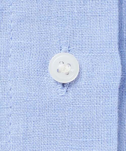 B.C STOCK(ベーセーストック)の「《追加3》《S/Mサイズ展開》手洗い可 / 2WAYフレンチリネンシャツ(シャツ/ブラウス・レディース・ブラック/イエロー/ライトブルー/ピンク/オートミール/アイボリー/レッド/チョコ・SMALL/MEDIUM)」の18枚目の写真