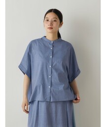 MidiUmi | MidiUmi シャンブレーワイドシャツ(シャツ/ブラウス)