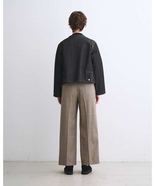 Traditional Weatherwear（トラディショナルウェザーウェア）の「ARKLEY A-LINE DENIM（デニムジャケット・レディース・ブラック・36/34）」の5枚目の写真
