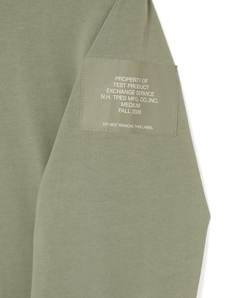 N.HOOLYWOOD TEST PRODUCT EXCHANGE SERVICE(N.ハリウッド テストプロダクト エクスチェンジサービス)の「LONG SLEEVE T-SHIRT(スウェット・メンズ・トップグレー/ホワイト/ライトブルー/ブラック/カーキ・36/38/40/42)」の10枚目の写真