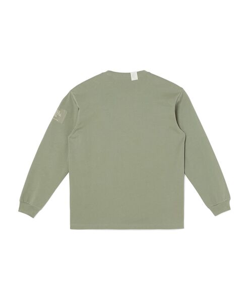 N.HOOLYWOOD TEST PRODUCT EXCHANGE SERVICE(N.ハリウッド テストプロダクト エクスチェンジサービス)の「LONG SLEEVE T-SHIRT(スウェット・メンズ・トップグレー/ホワイト/ライトブルー/ブラック/カーキ・36/38/40/42)」の11枚目の写真