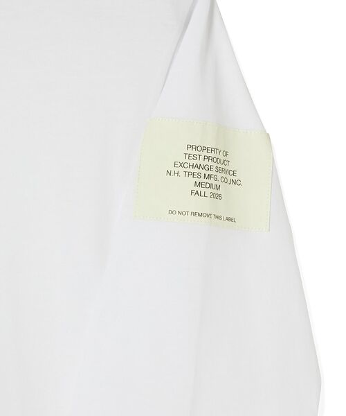 N.HOOLYWOOD TEST PRODUCT EXCHANGE SERVICE(N.ハリウッド テストプロダクト エクスチェンジサービス)の「LONG SLEEVE T-SHIRT(スウェット・メンズ・トップグレー/ホワイト/ライトブルー/ブラック/カーキ・36/38/40/42)」の22枚目の写真