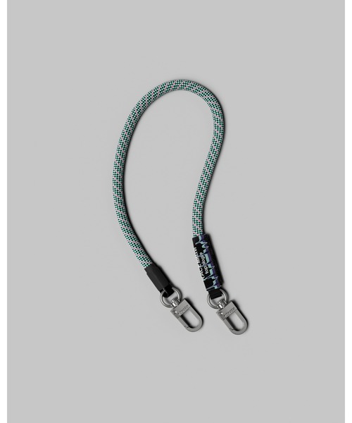 Topologie(トポロジー)の「Topologie x Cafe du Cycliste 8.0mm Wrist Strap(スマホグッズ・レディース・ミント/ピンク/ブラック×グリーン・FREE)」の2枚目の写真