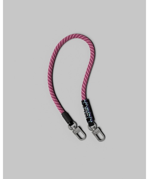 Topologie(トポロジー)の「Topologie x Cafe du Cycliste 8.0mm Wrist Strap(スマホグッズ・レディース・ミント/ピンク/ブラック×グリーン・FREE)」の1枚目の写真