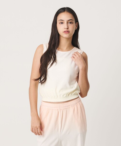 California General Store(California General Store)の「<CGS.>グラデーション パイル ノースリーブ プルオーバー ウィメンズ(Tシャツ/カットソー・レディース・その他1/その他2・FREE)」の1枚目の写真