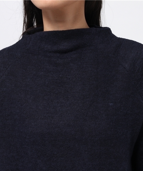 OUTLET(アウトレット)の「【CIAOPANIC TYPY】起毛レースレイヤードプル(Tシャツ/カットソー・レディース・ベージュ/ネイビー・ONE)」の6枚目の写真