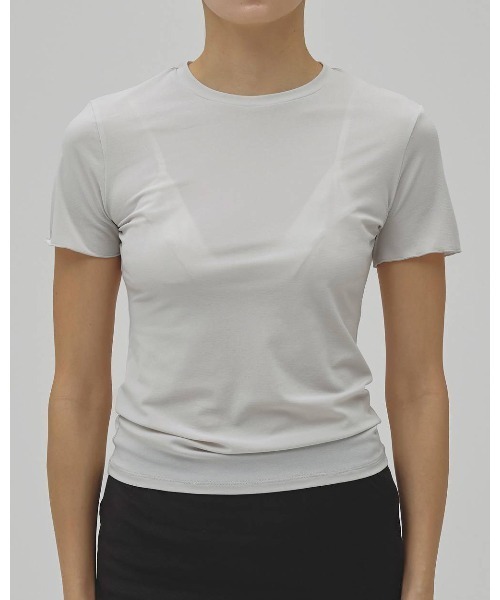 TODAYFUL（トゥデイフル）の「Soft Mesh T-shirts 12610628（Tシャツ/カットソー・レディース・ブラウン/ライトグリーン/オフホワイト・FREE）」の3枚目の写真