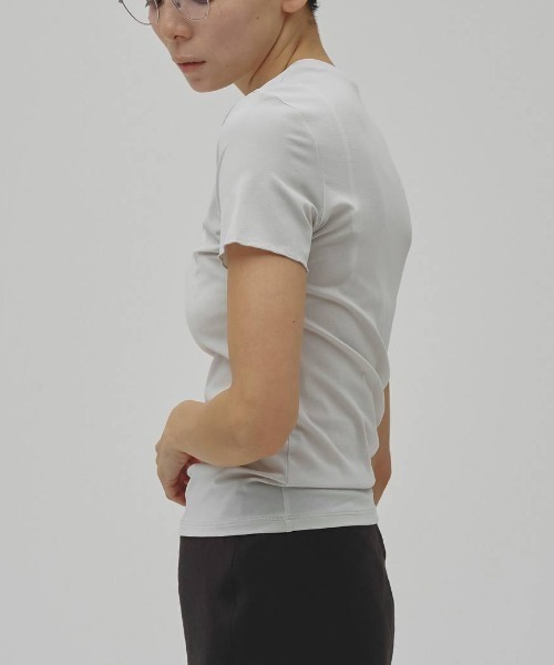 TODAYFUL（トゥデイフル）の「Soft Mesh T-shirts 12610628（Tシャツ/カットソー・レディース・ブラウン/ライトグリーン/オフホワイト・FREE）」の7枚目の写真