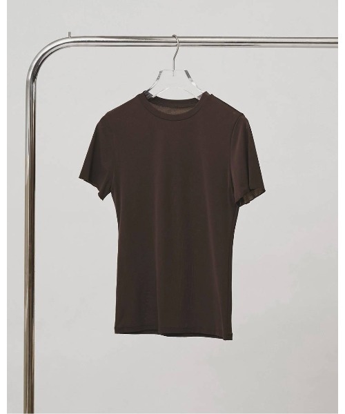 TODAYFUL（トゥデイフル）の「Soft Mesh T-shirts 12610628（Tシャツ/カットソー・レディース・ブラウン/ライトグリーン/オフホワイト・FREE）」の5枚目の写真