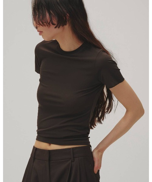 TODAYFUL（トゥデイフル）の「Soft Mesh T-shirts 12610628（Tシャツ/カットソー・レディース・ブラウン/ライトグリーン/オフホワイト・FREE）」の6枚目の写真
