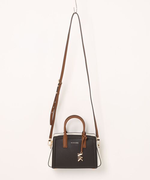 MICHAEL KORS（マイケルコース）の「LAILA カラーブロック レザー クロスボディ エクストラスモール（ショルダーバッグ・レディース・ブラウン系・FREE）」の5枚目の写真