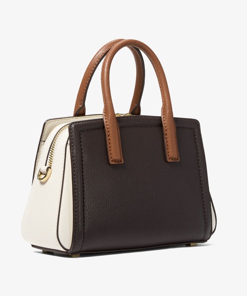 MICHAEL KORS（マイケルコース）の「LAILA カラーブロック レザー クロスボディ エクストラスモール（ショルダーバッグ・レディース・ブラウン系・FREE）」の4枚目の写真