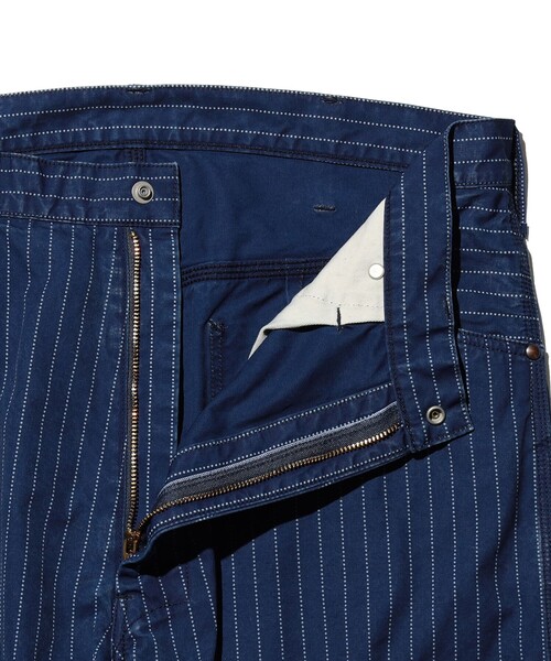 BEAMS PLUS（ビームスプラス）の「Painter Pants Indigo Discharge Print（その他パンツ・メンズ・インディゴブルー・S）」の6枚目の写真