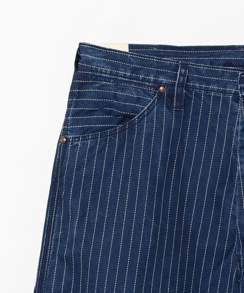 BEAMS PLUS（ビームスプラス）の「Painter Pants Indigo Discharge Print（その他パンツ・メンズ・インディゴブルー・S）」の11枚目の写真