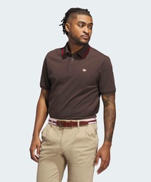 オリジナルスゴルフ ツイストニット ワンポイントロゴ 半袖ポロ【adidas Golf/アディダスゴルフ】