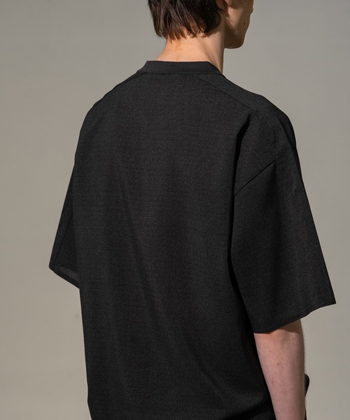 CITY TOKYO(シティトウキョウ)の「【CITY TOKYO/シティートーキョー】Cool-flex リラックスTee(Tシャツ/カットソー・メンズ・カーキ/ブラック・1/2)」の14枚目の写真