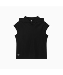 Move Hood Ribbed Top_Black