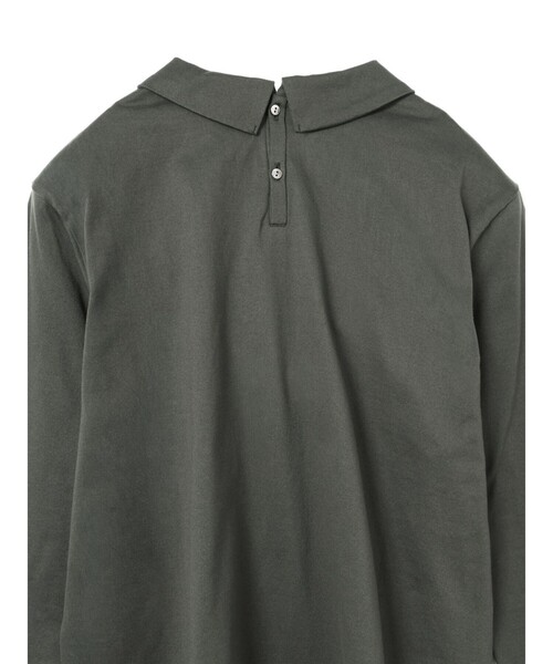 mizuiroind(ミズイロインド)の「mizuiro ind ロングカラーロングスリーブプルオーバー(Tシャツ/カットソー・レディース・グレー/オフホワイト/チャコールグレー・FREE)」の20枚目の写真