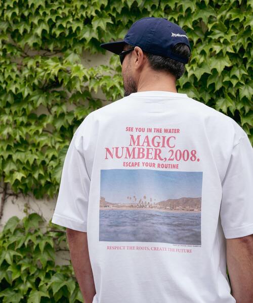 MAGIC NUMBER（マジック ナンバー）の「『別注』UpDRIFT×MAGIC NUMBER×Sonny LabelコラボT2（Tシャツ/カットソー・メンズ・ブルー/ブラック/レッド・SMALL/MEDIUM/LARGE）」の17枚目の写真